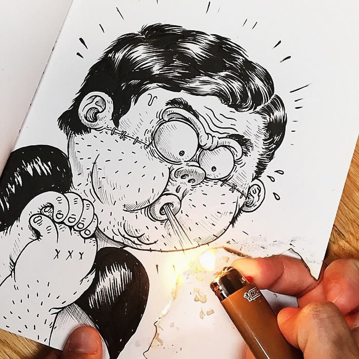 ilustraciones maltratadas 9