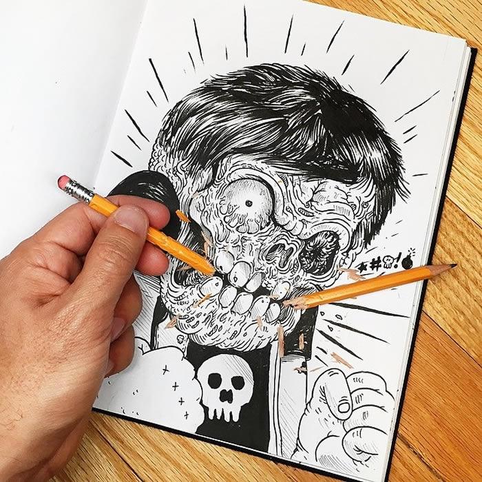 ilustraciones maltratadas